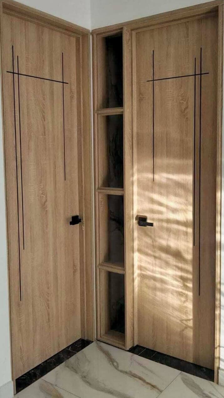Puertas de Paso de Melamina Texturizada en Girardot - EL PRIMO Carpintería