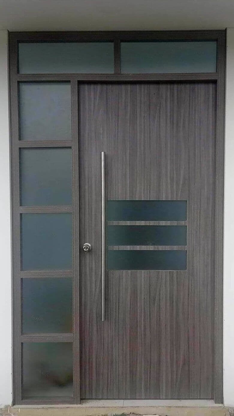 Puerta Corrediza para Sala con Riel Superior en Girardot - EL PRIMO Carpintería
